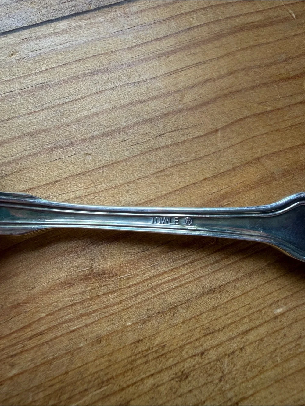 4 Teaspoons Towle Shell Design Silver Plated